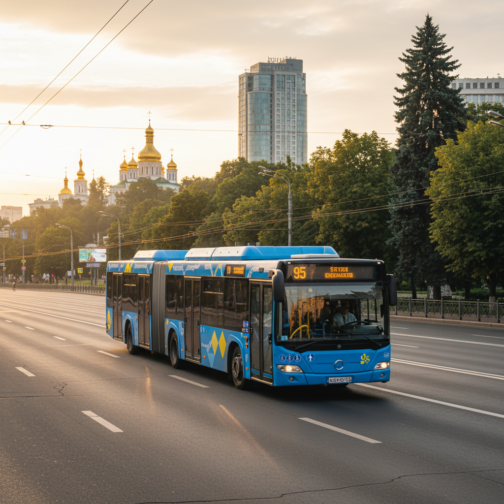 Автобус №95 у Києві: маршрут, зупинки та все, що варто знати — превью
