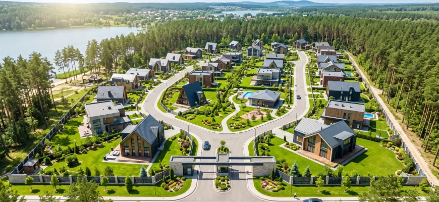 Лучшие коттеджные городки под Киевом в Бориспольском направлении
